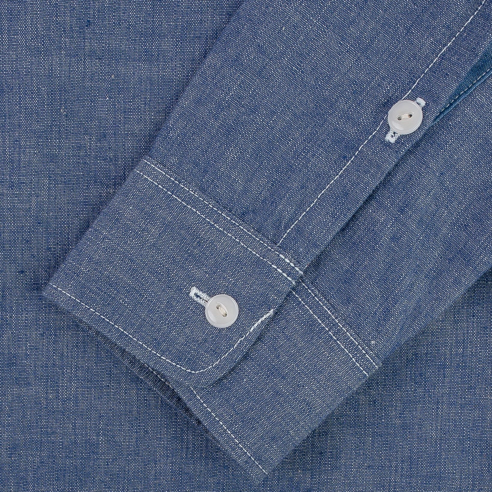 IHSH-21-BLU 10 oz. Chambray Work Shirt