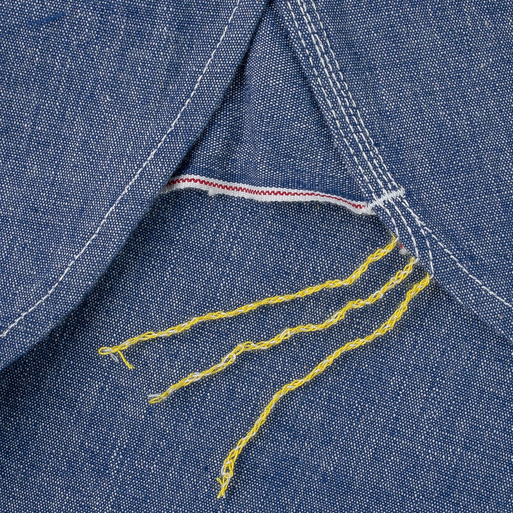 IHSH-21-BLU 10 oz. Chambray Work Shirt