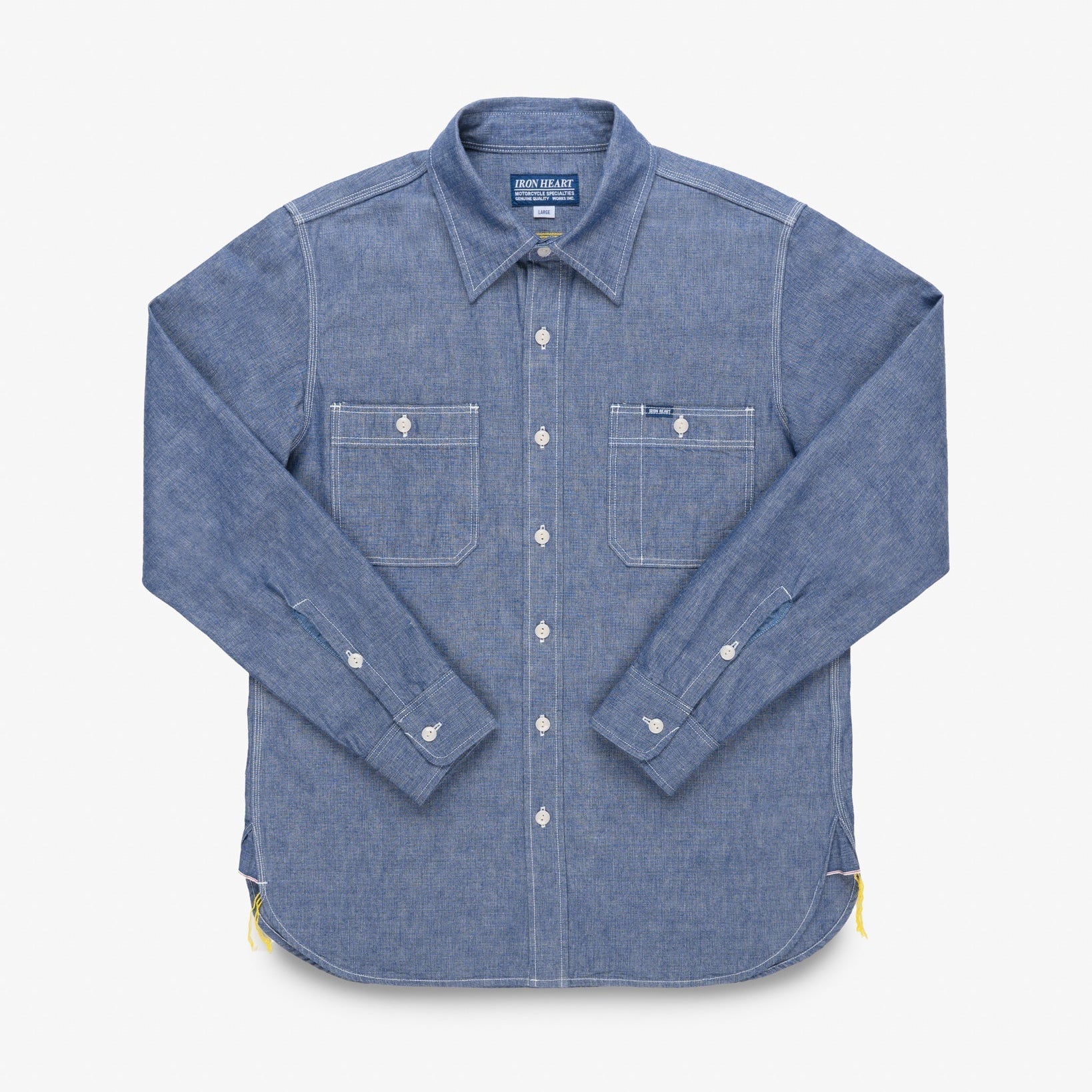 IHSH-21-BLU Chemise de travail Chambray 10 oz.