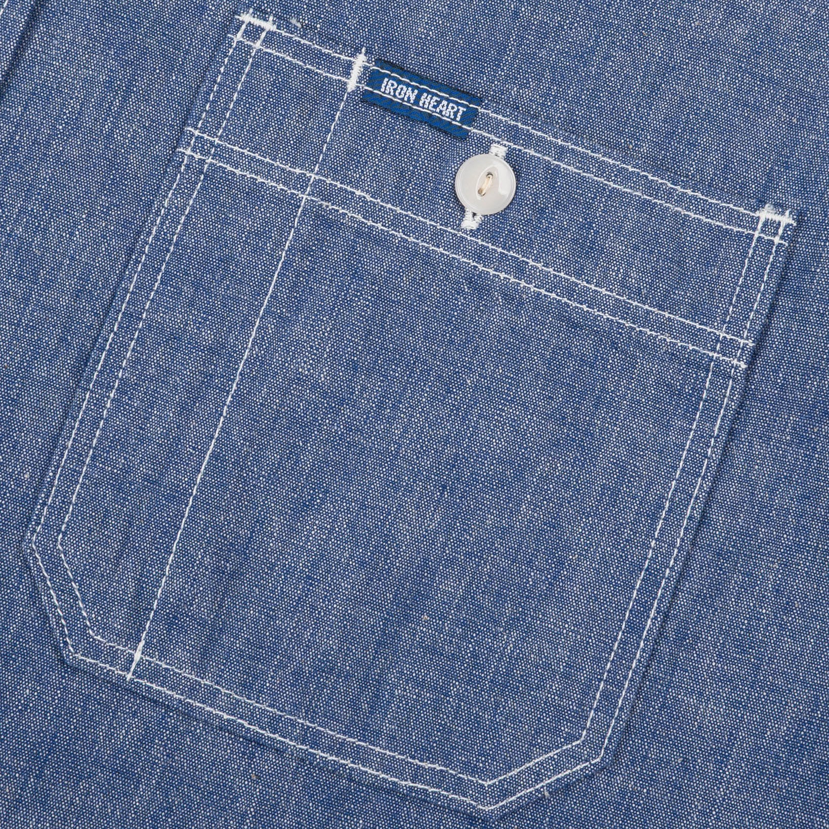 IHSH-21-BLU Chemise de travail Chambray 10 oz.