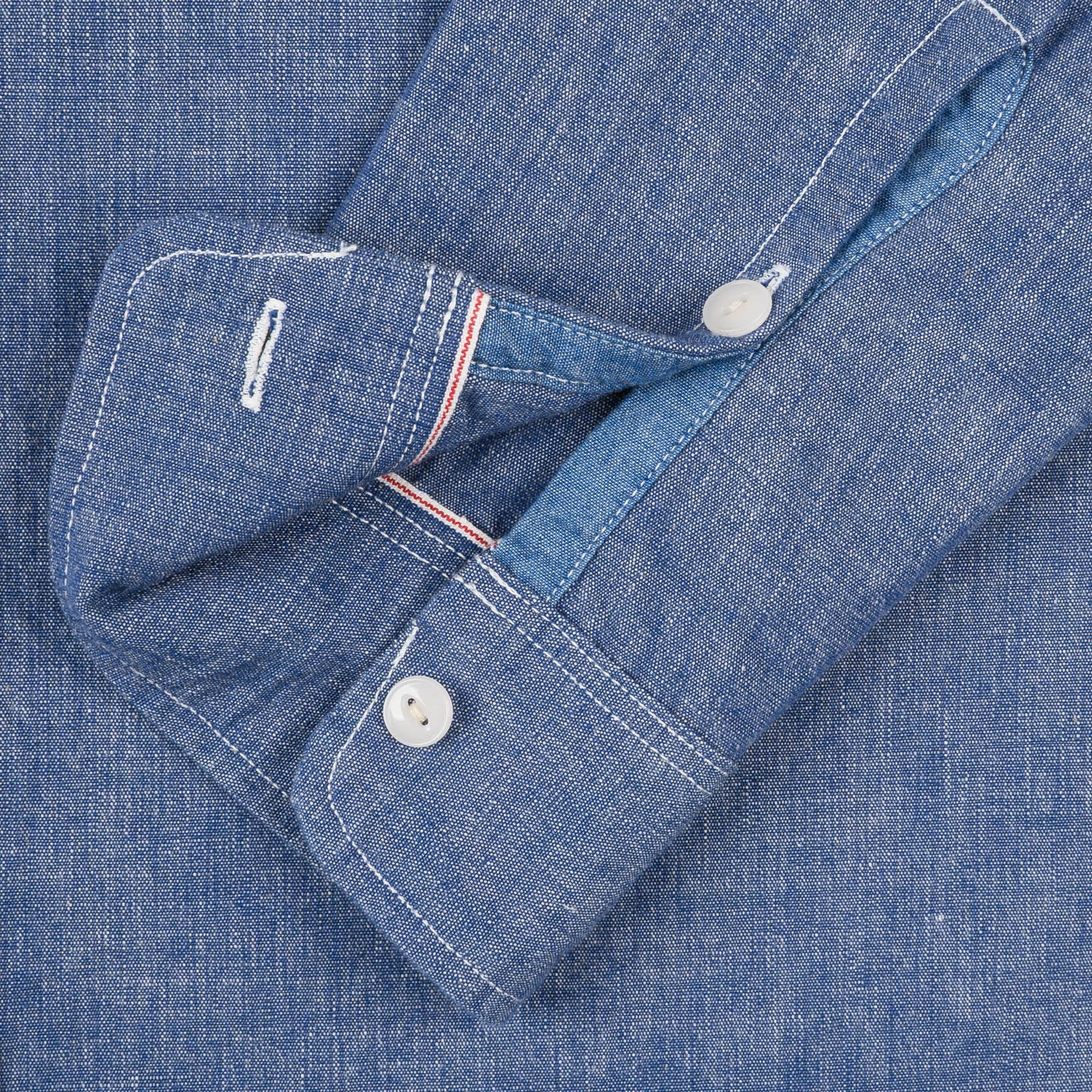 IHSH-21-BLU Chemise de travail Chambray 10 oz.