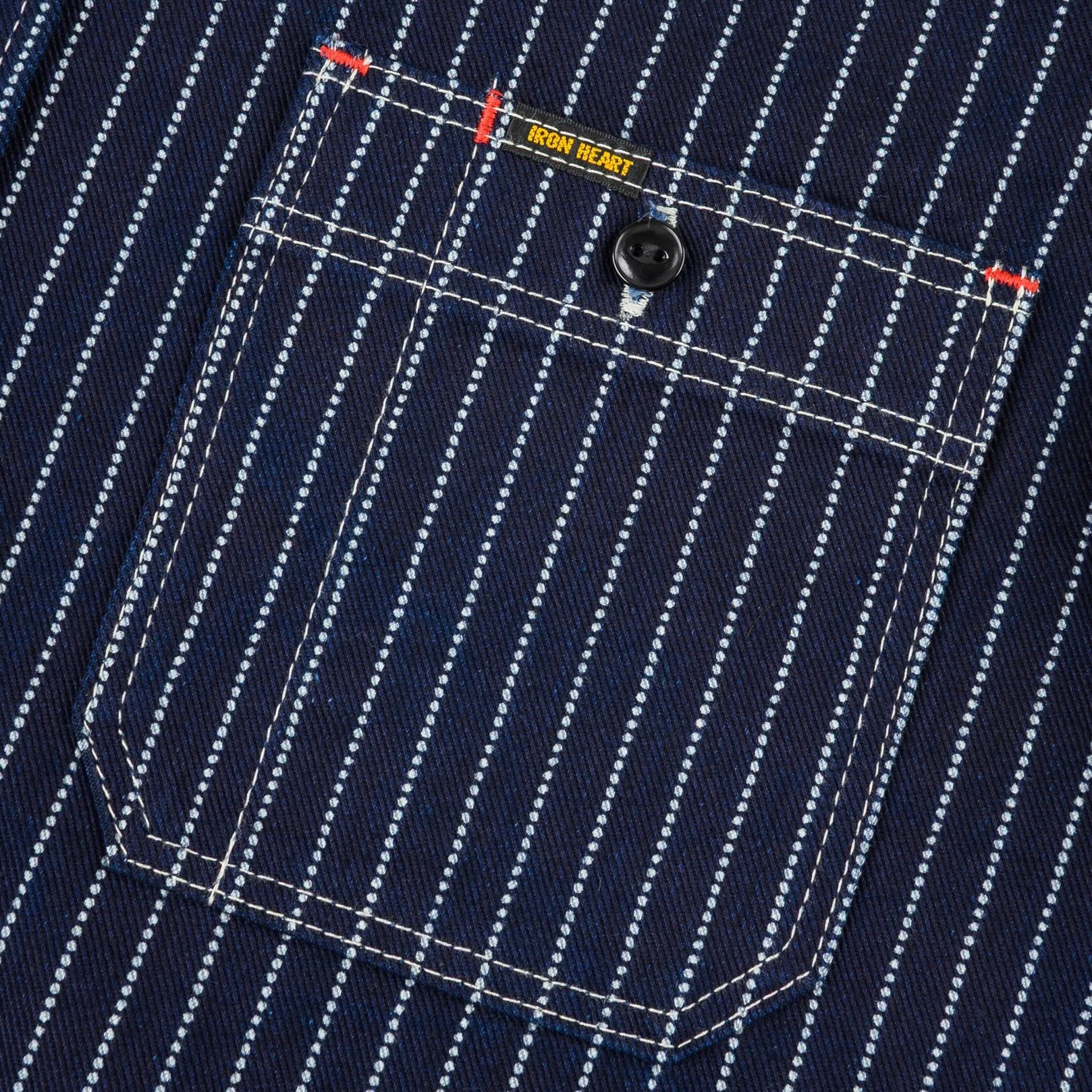 IHSH-266-IND 12oz Wabash Work Shirt Indigo