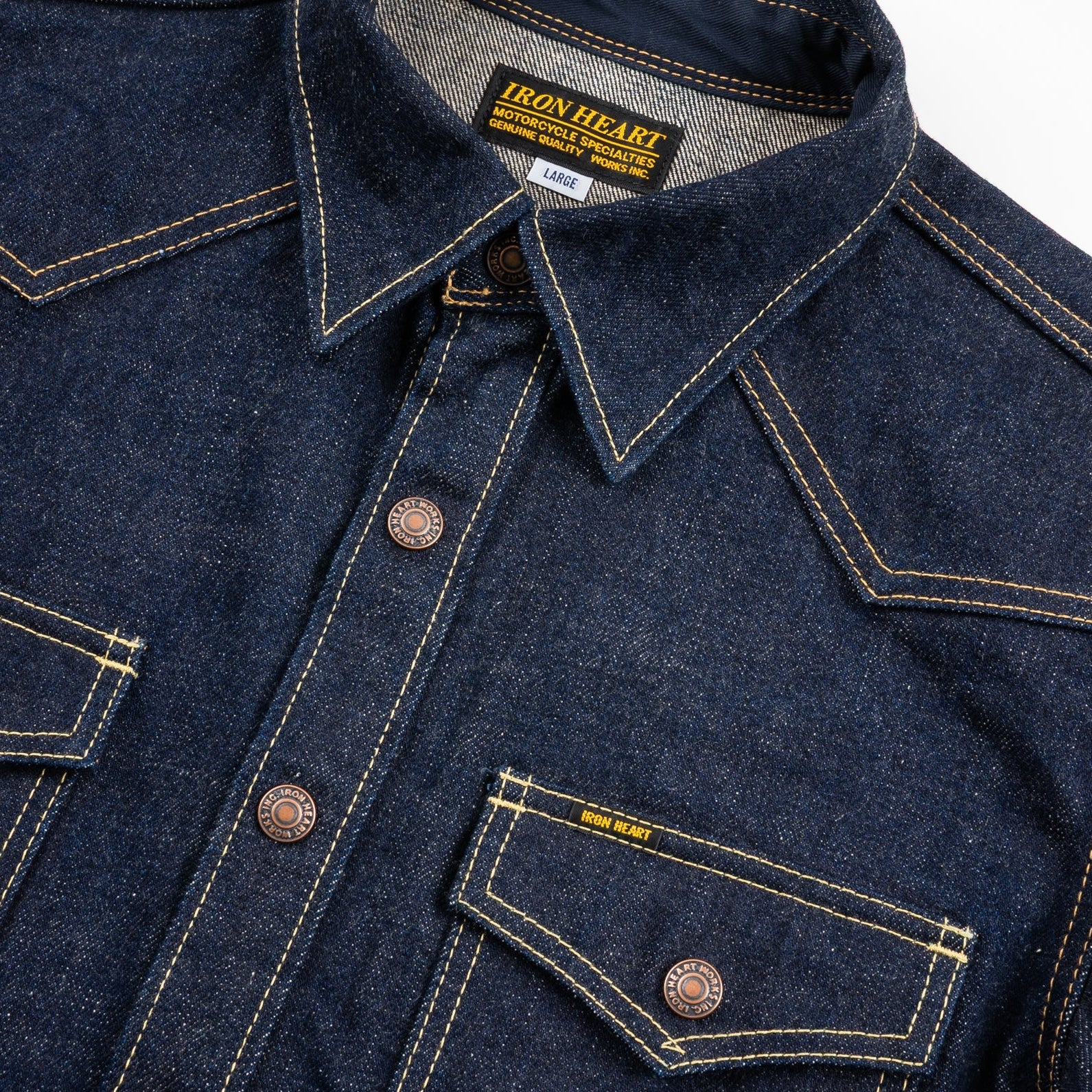 IHSH-292-IND 18 oz. Vintage Selvedge CPO