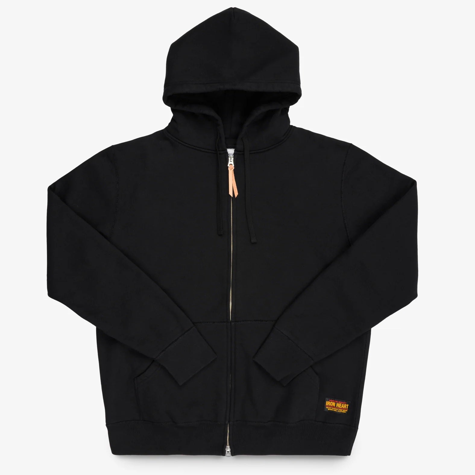 IHSW-10-BLK 14 oz. Ultra Heavy Zip Hoodie Black