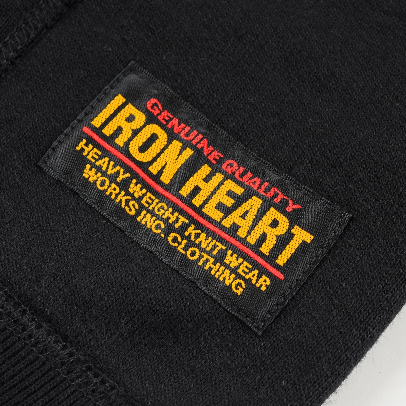 IHSW-49-BLK 14 oz. Ultra Heavy Loopwheel Hoodie Black