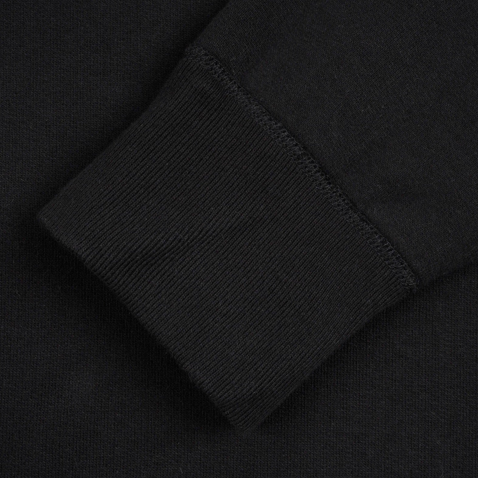 IHSW-49-BLK 14 oz. Ultra Heavy Loopwheel Hoodie Black