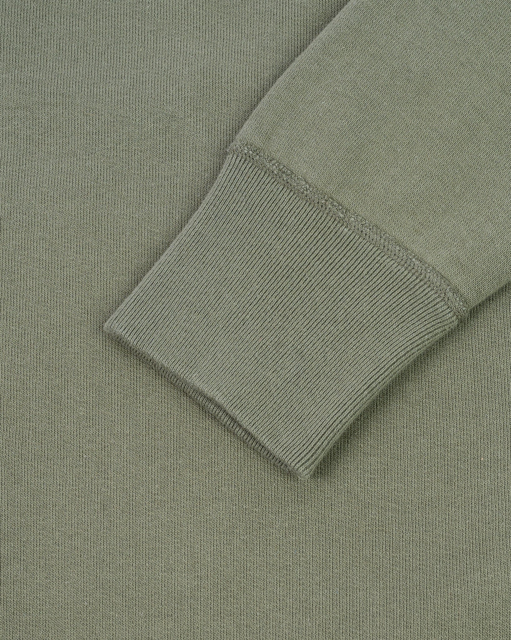 IHSW-69L-OLV 14 oz. Ultra Heavy Crew Neck Sweat Olive