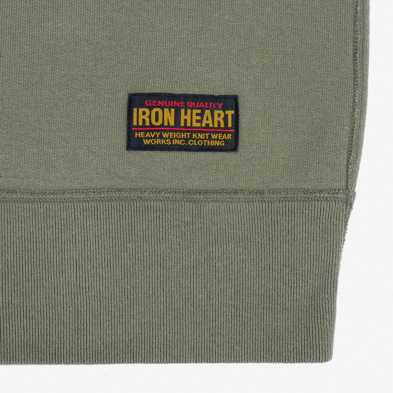 IHSW-69L-OLV 14 oz. Ultra Heavy Crew Neck Sweat Oliv