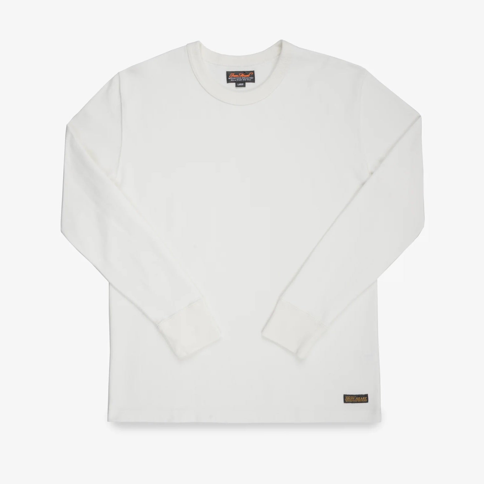 IHTL-1501-WHT 11 oz. Cotton Long Sleeved Sweater White