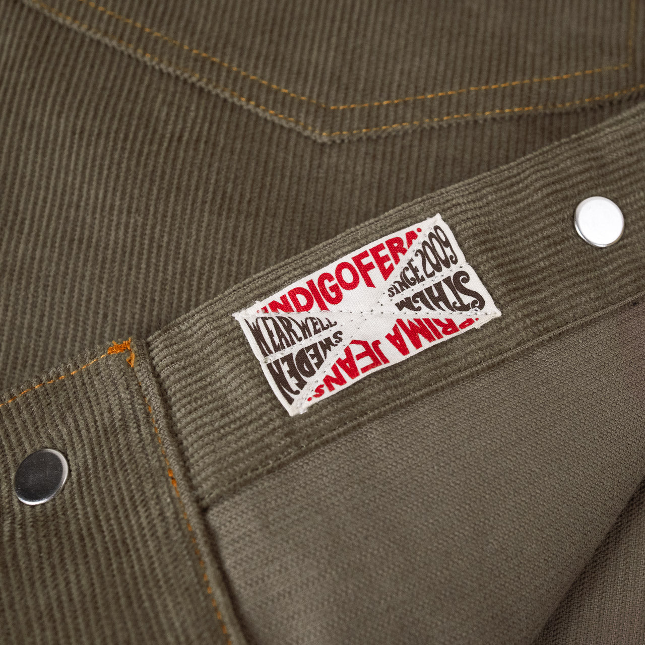 Cooper Corduroy Shirt Grün