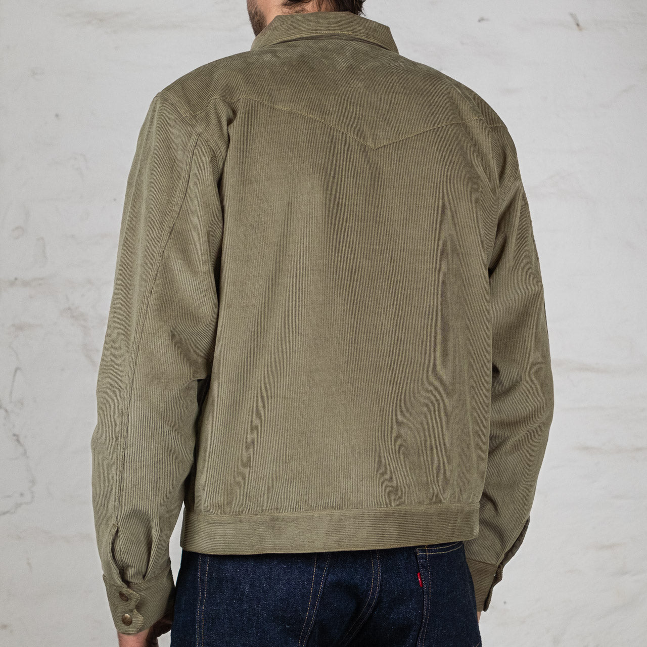 Cooper Corduroy Shirt Grün