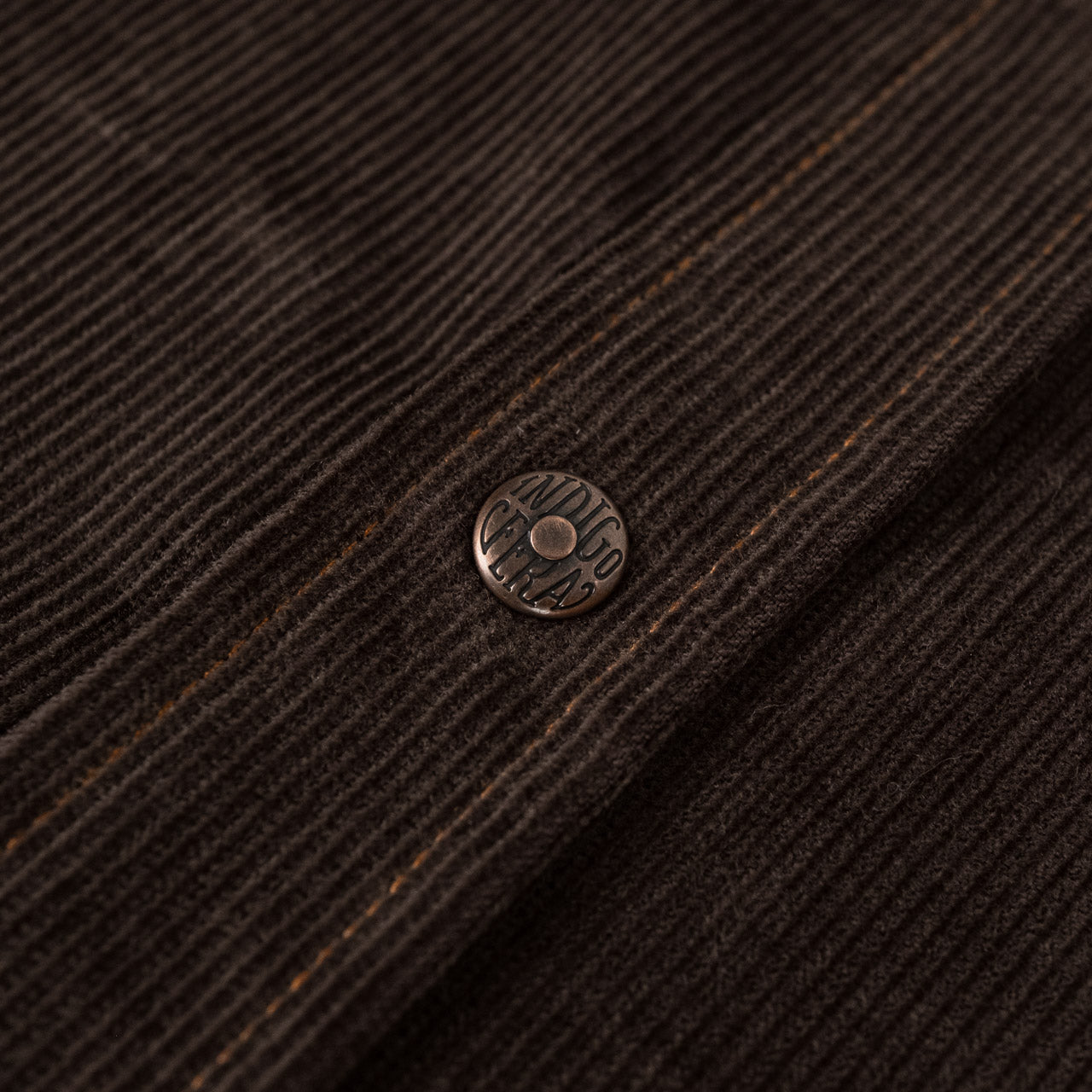 Ryman Corduroy Shirt Braun