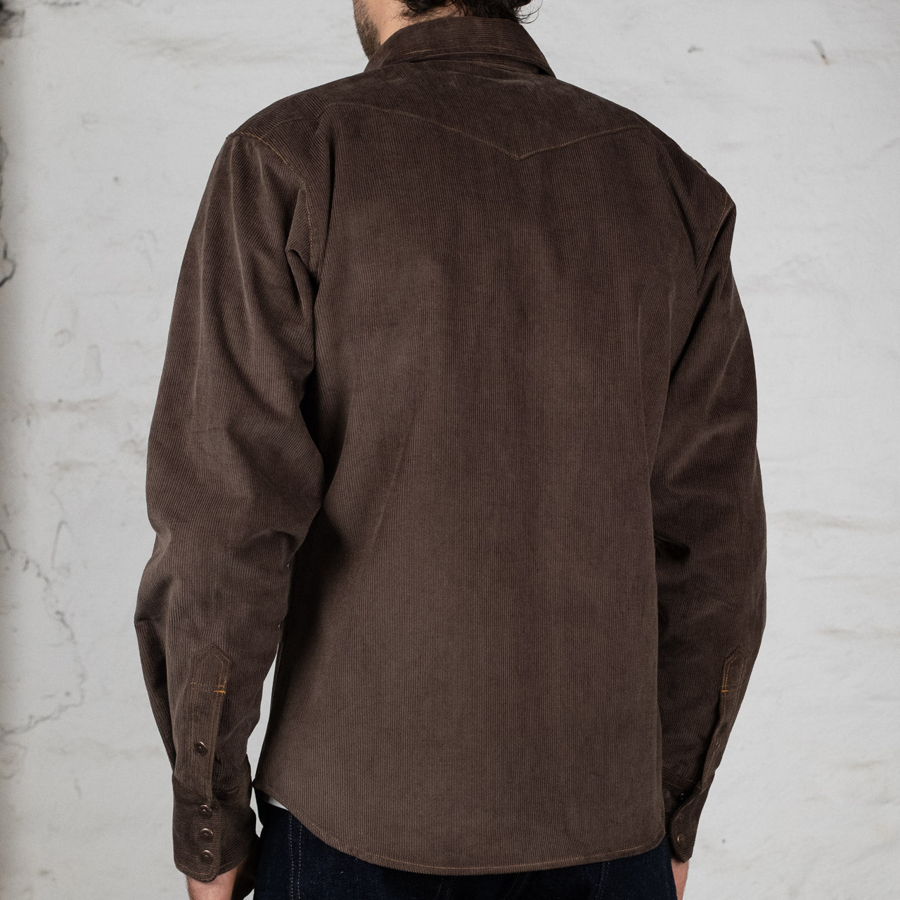 Ryman Corduroy Shirt Braun