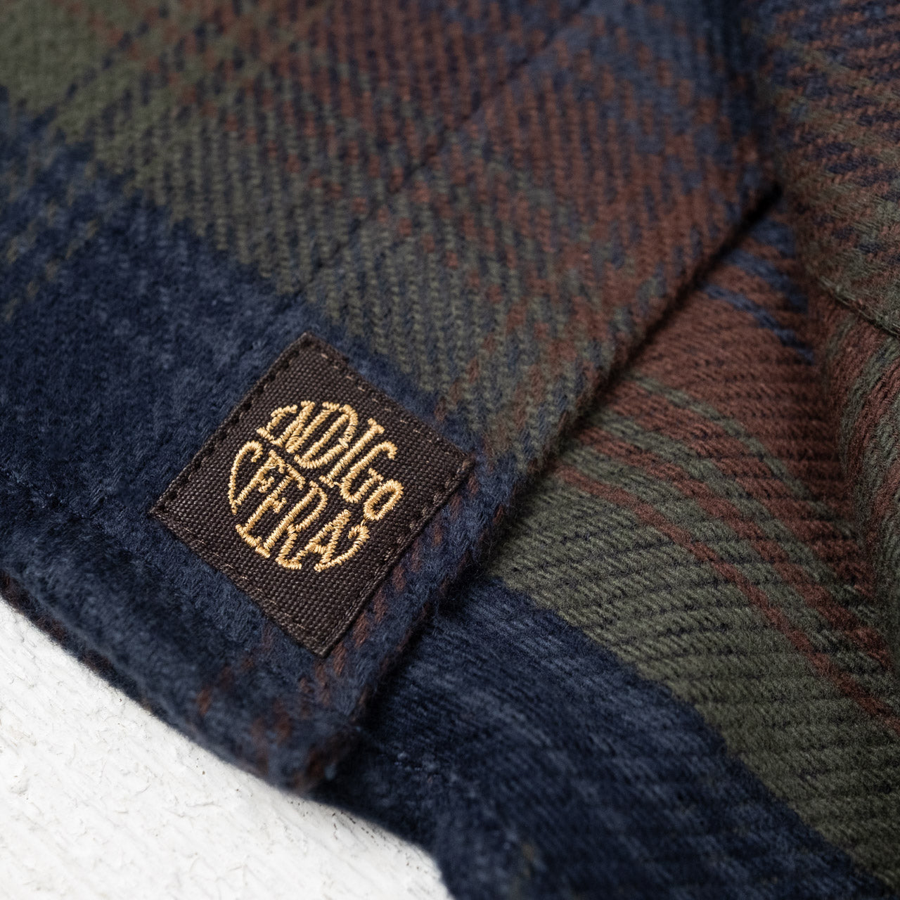 Bryson Flannel Check Shirt Green