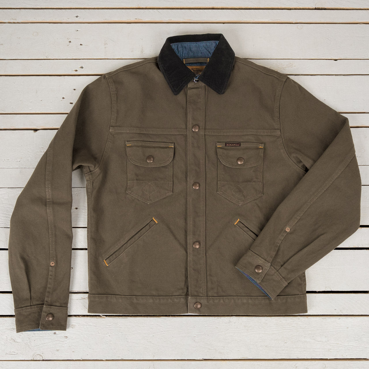 Fargo Quarter Smithson Canvas Dark Olive
