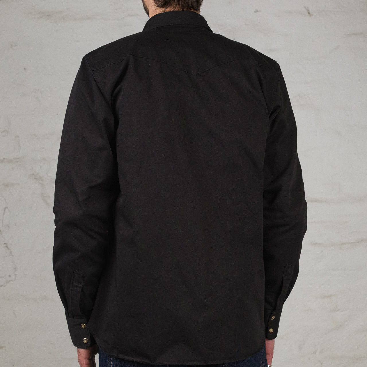 Sideras Tuck In Shirt Twill Black