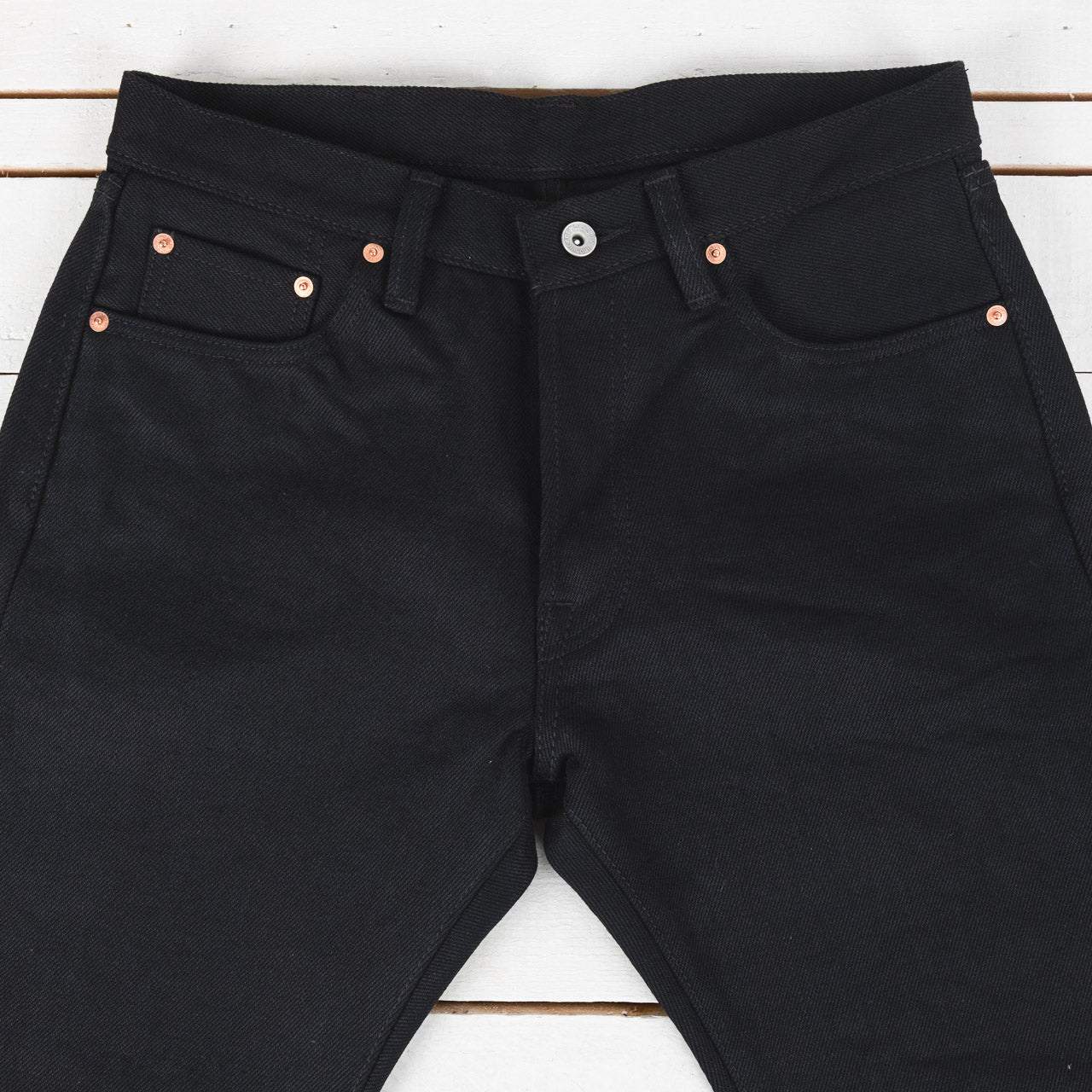 IH-634S-SB 21 oz. Straight Cut Superblack Non-Fade