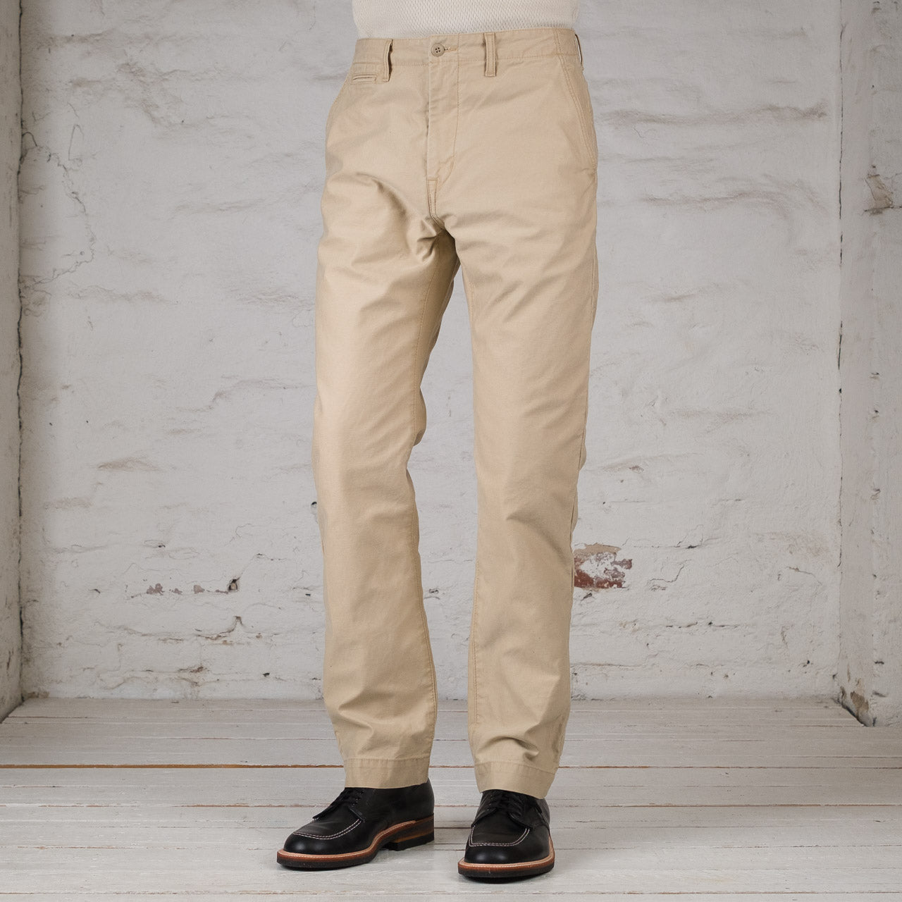 Regular Fit Trousers Beige