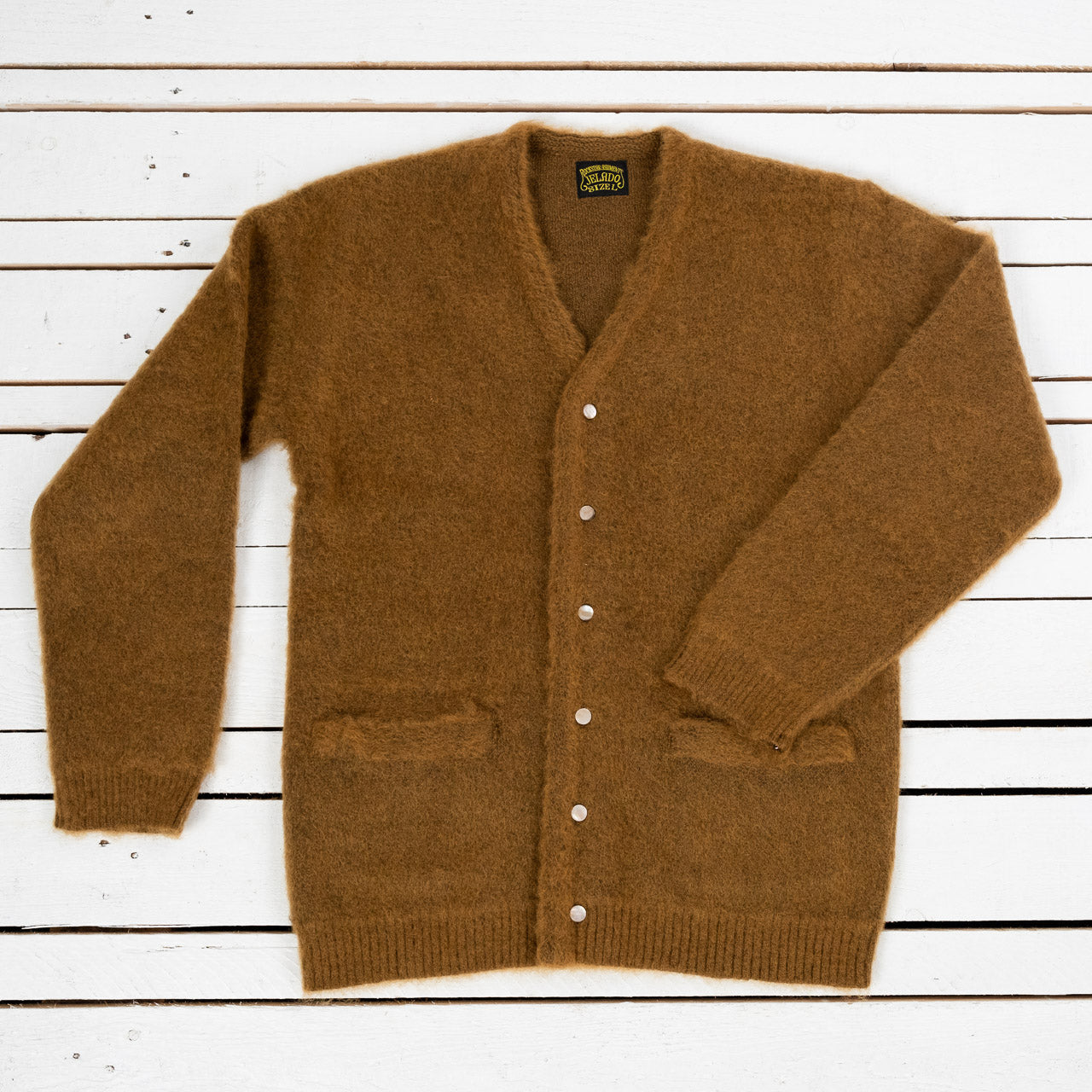 Cobain Mohair Cardigan Gold