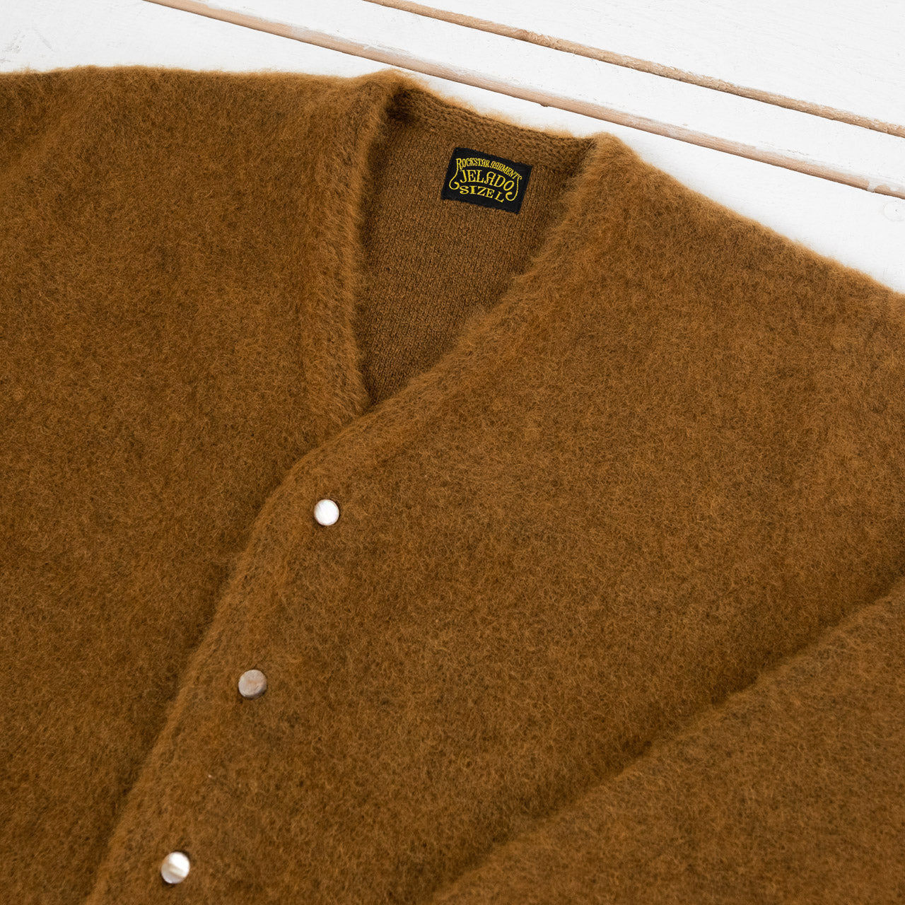 Cobain Mohair Cardigan Gold