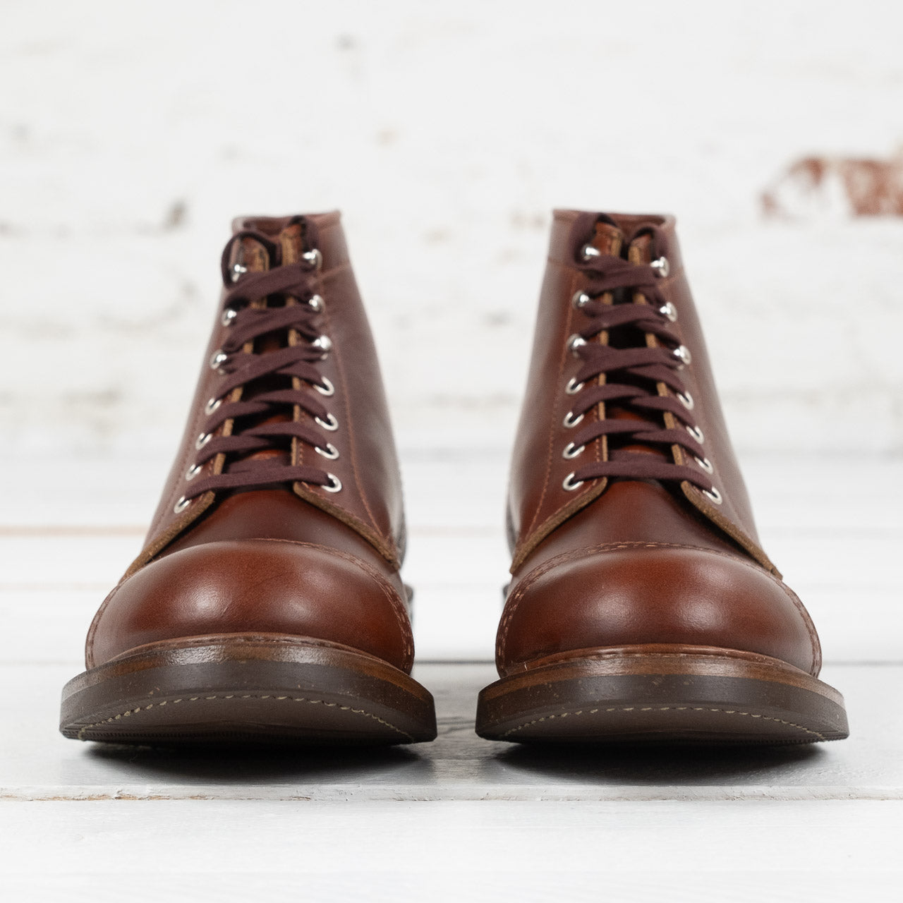 LK-014 Combat Boots Horween CXL Black