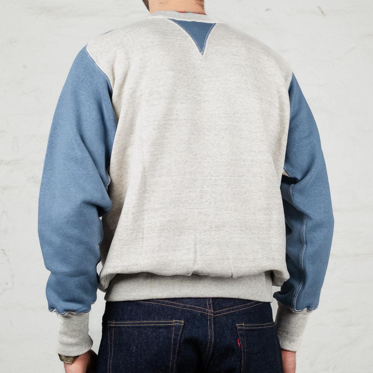 Freedom Sweats Oatmeal/Light Blue