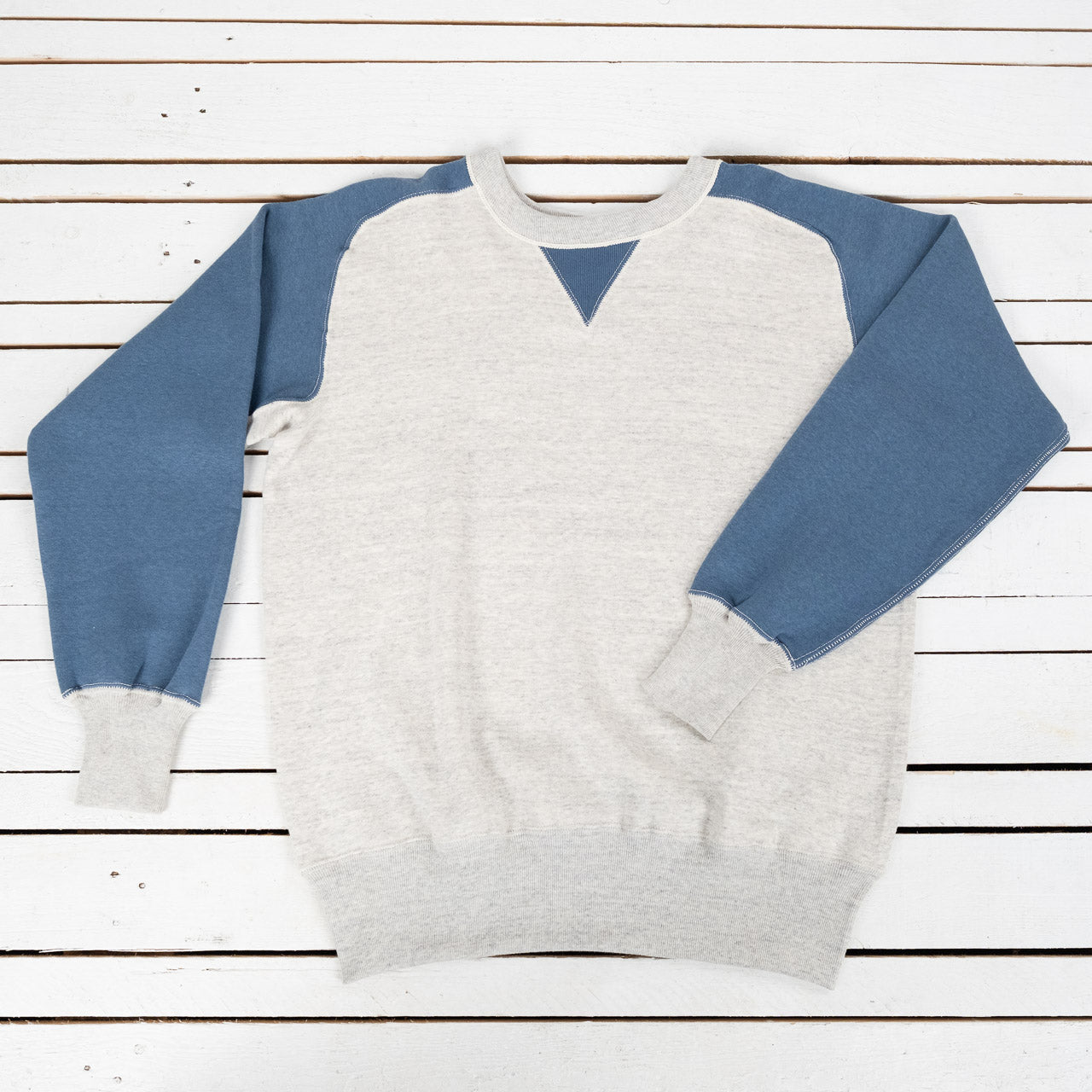 Freedom Sweats Oatmeal/Light Blue