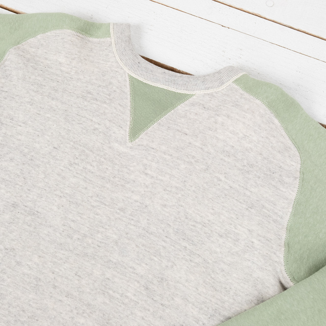 Freedom Sweats Oatmeal/Light Green