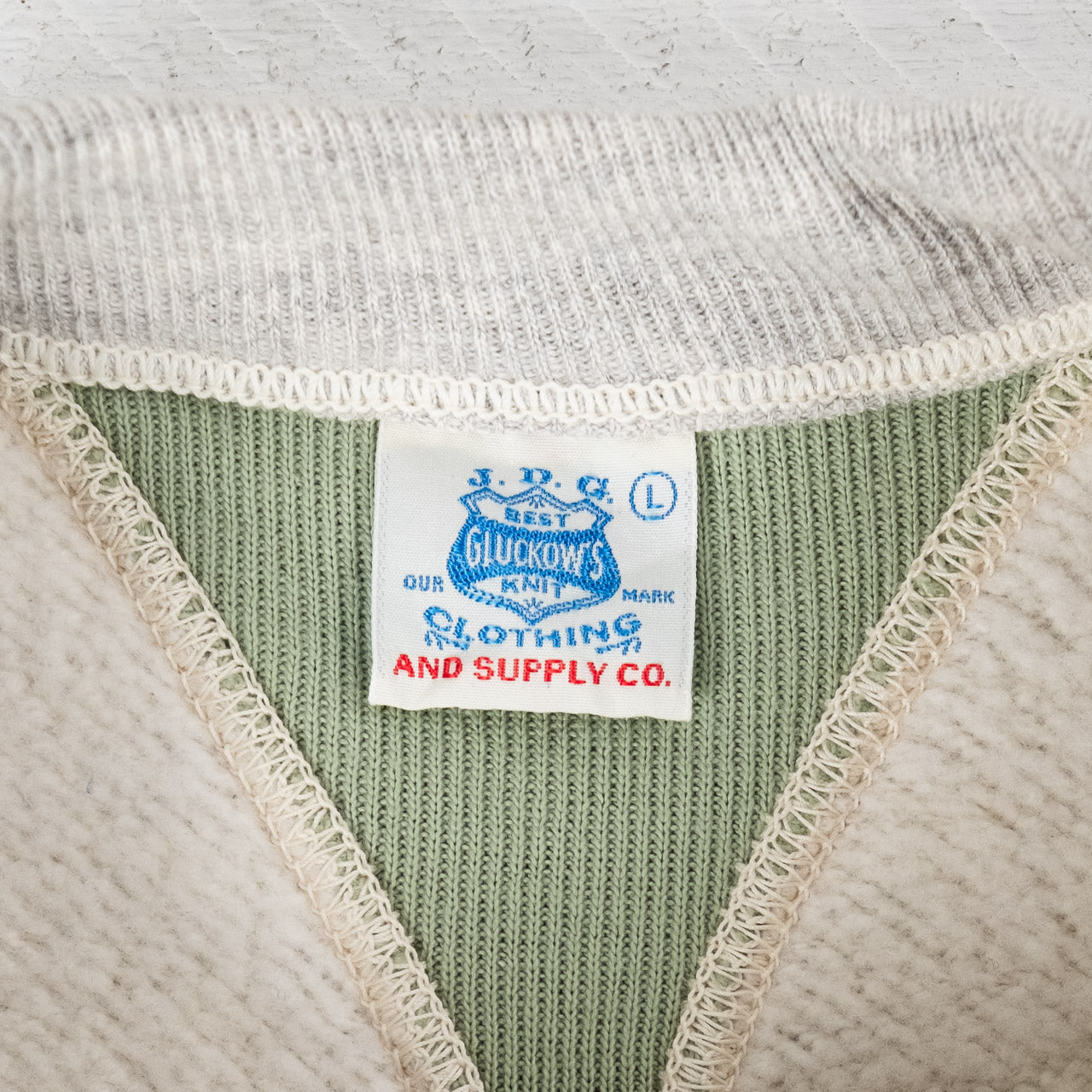 Freedom Sweats Oatmeal/Light Green