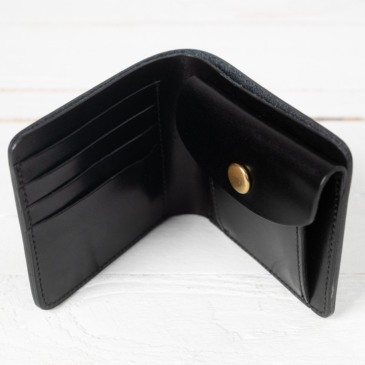 Bifold Geldbeutel Schwarz