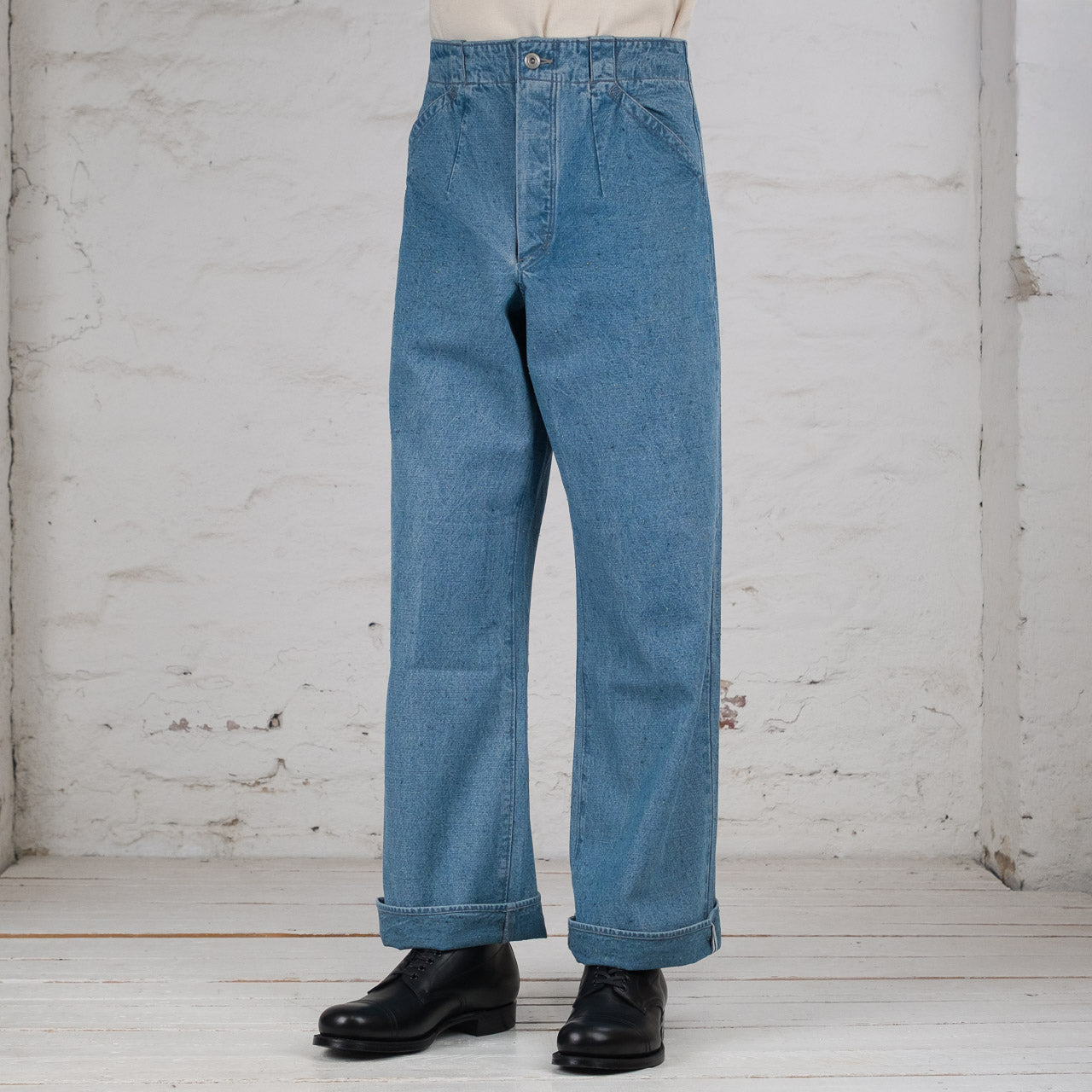 Doric Denim Trousers Donegal Denim Horizon