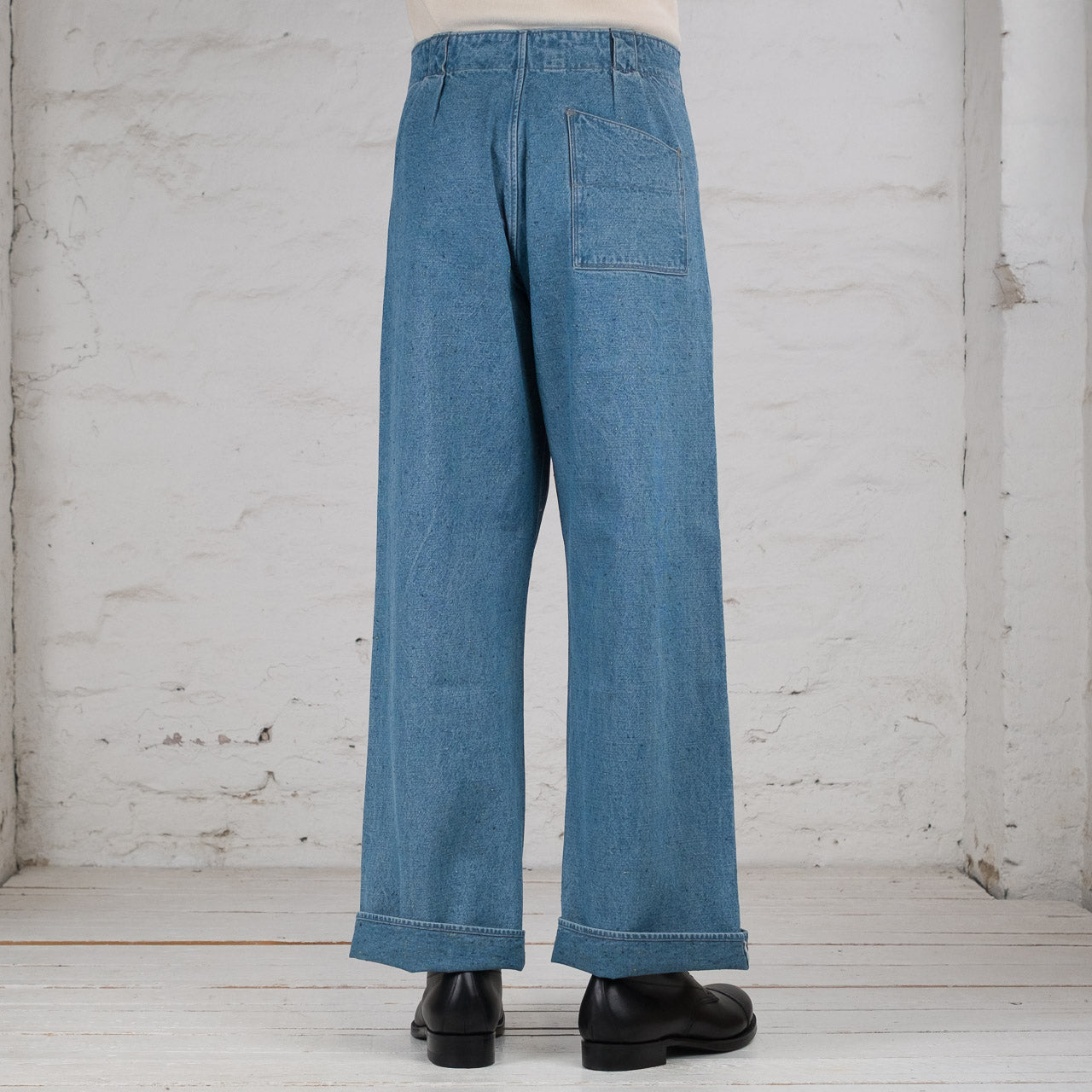 Doric Denim Trousers Donegal Denim Horizon