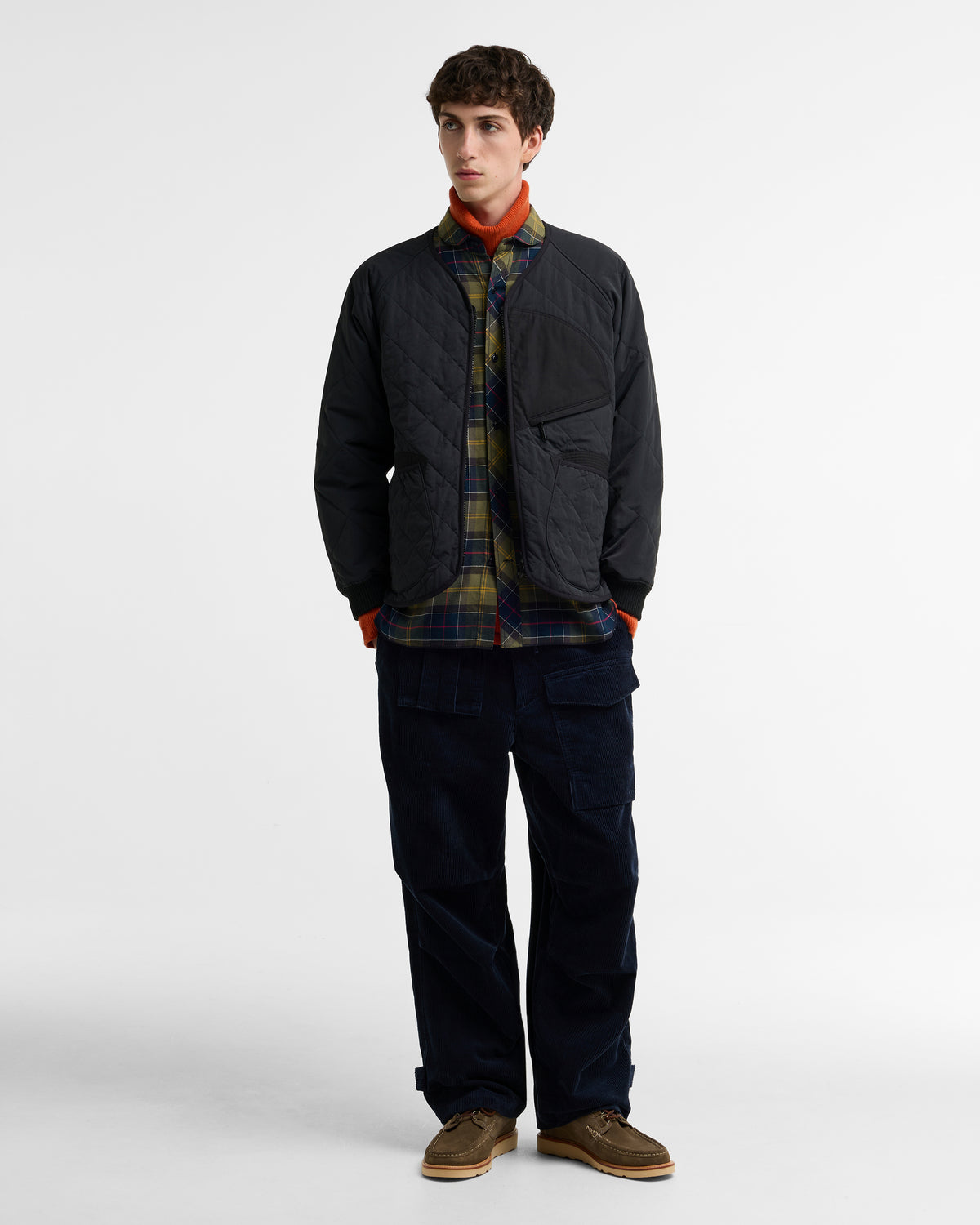 Barbour x Norbit Quilt Jacket Black
