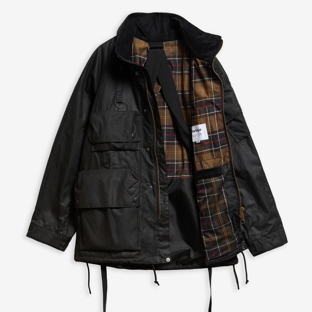 Barbour x Norbit Ripstop Wax Jacket Black