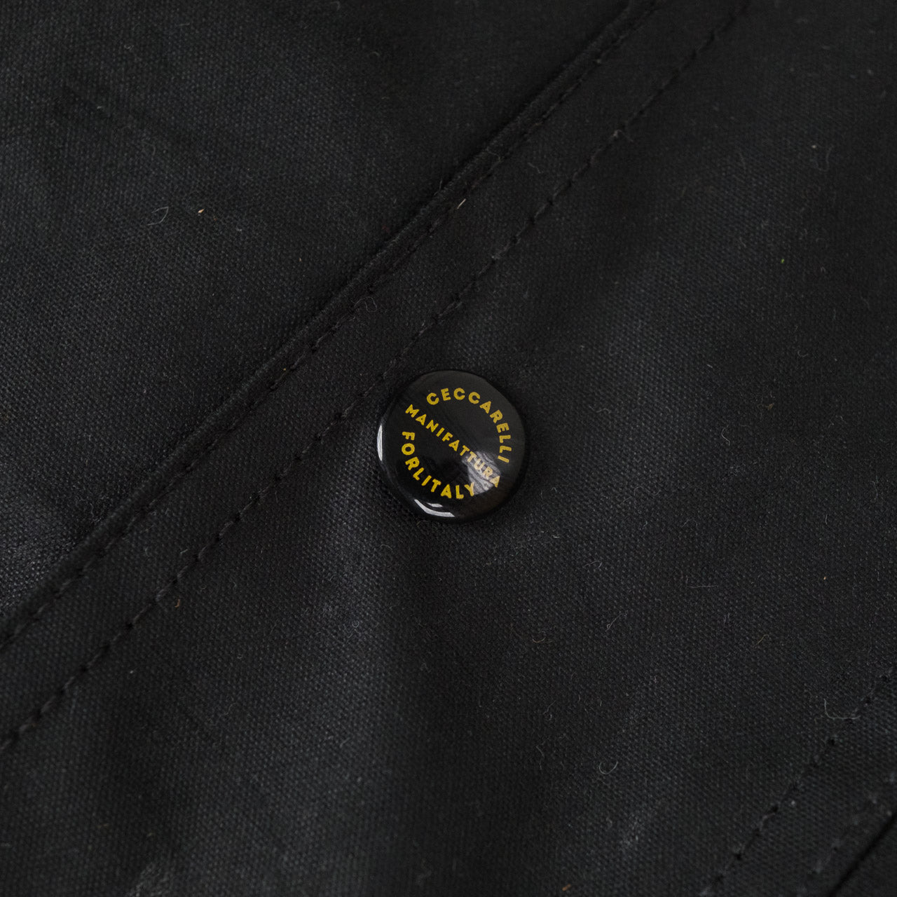 Long Mountain Jacket Black Waxed