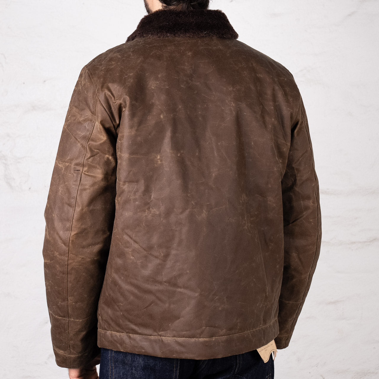 Deck Jacket Tan Waxed