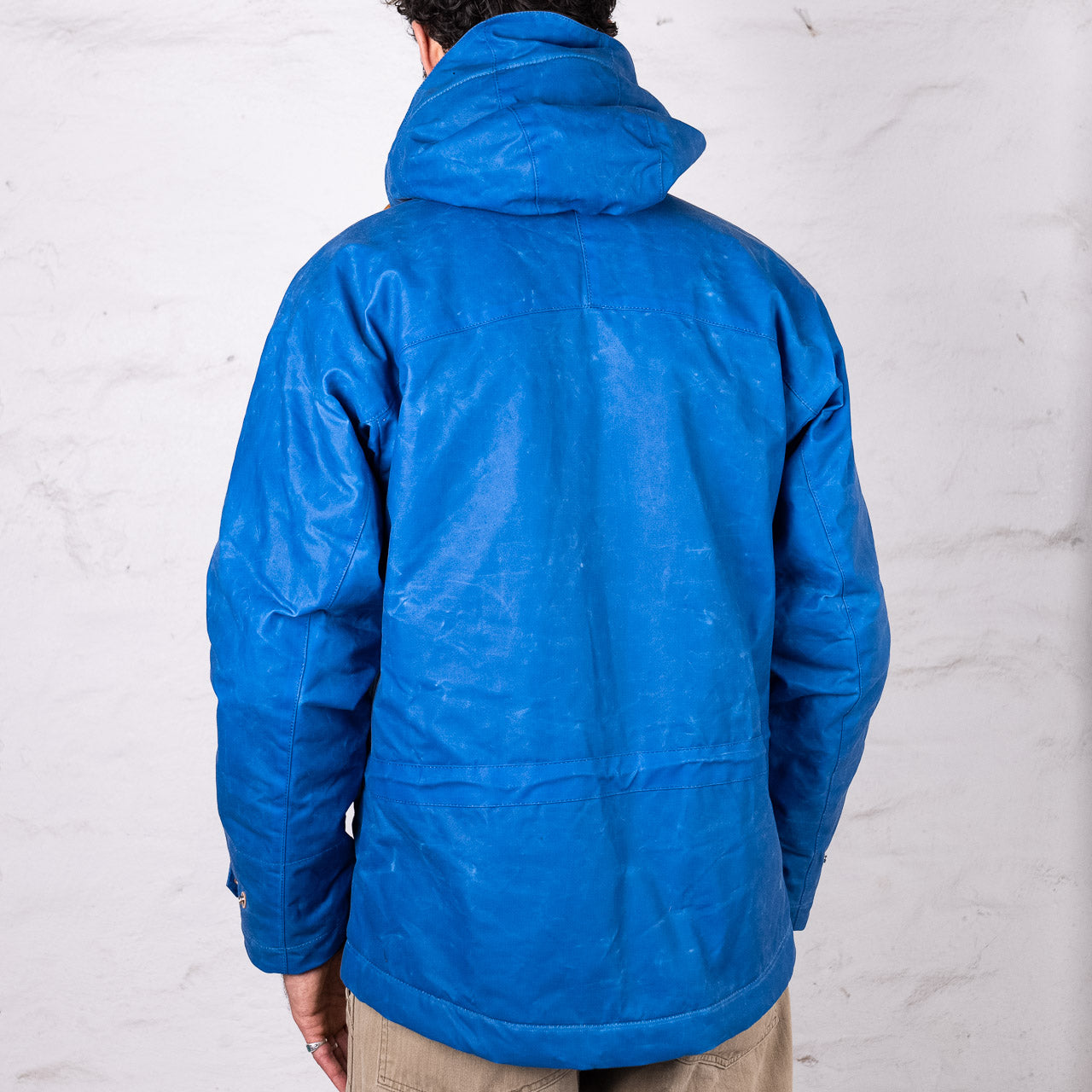 Mountain Jacket Hellblau Waxed