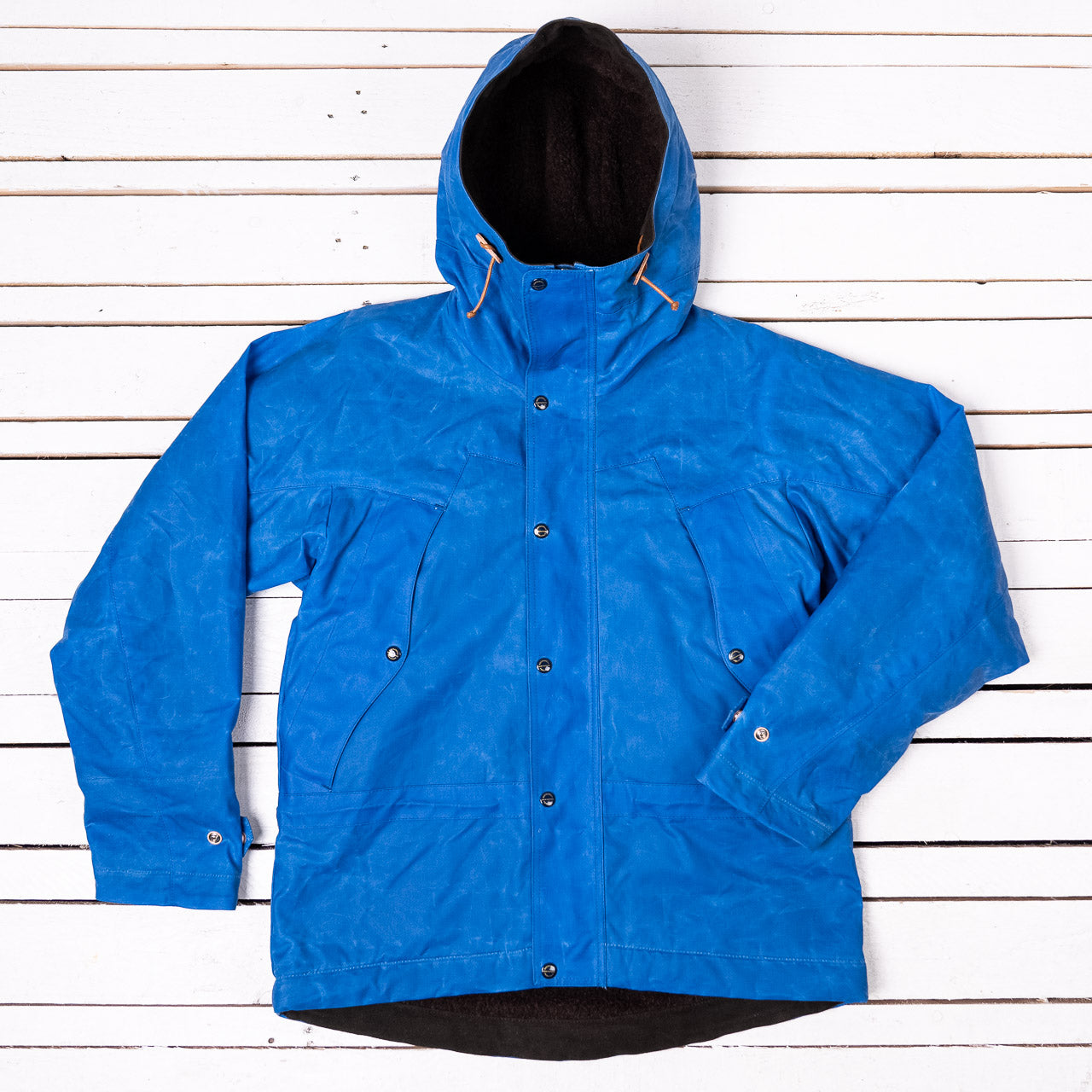 Mountain Jacket Hellblau Waxed