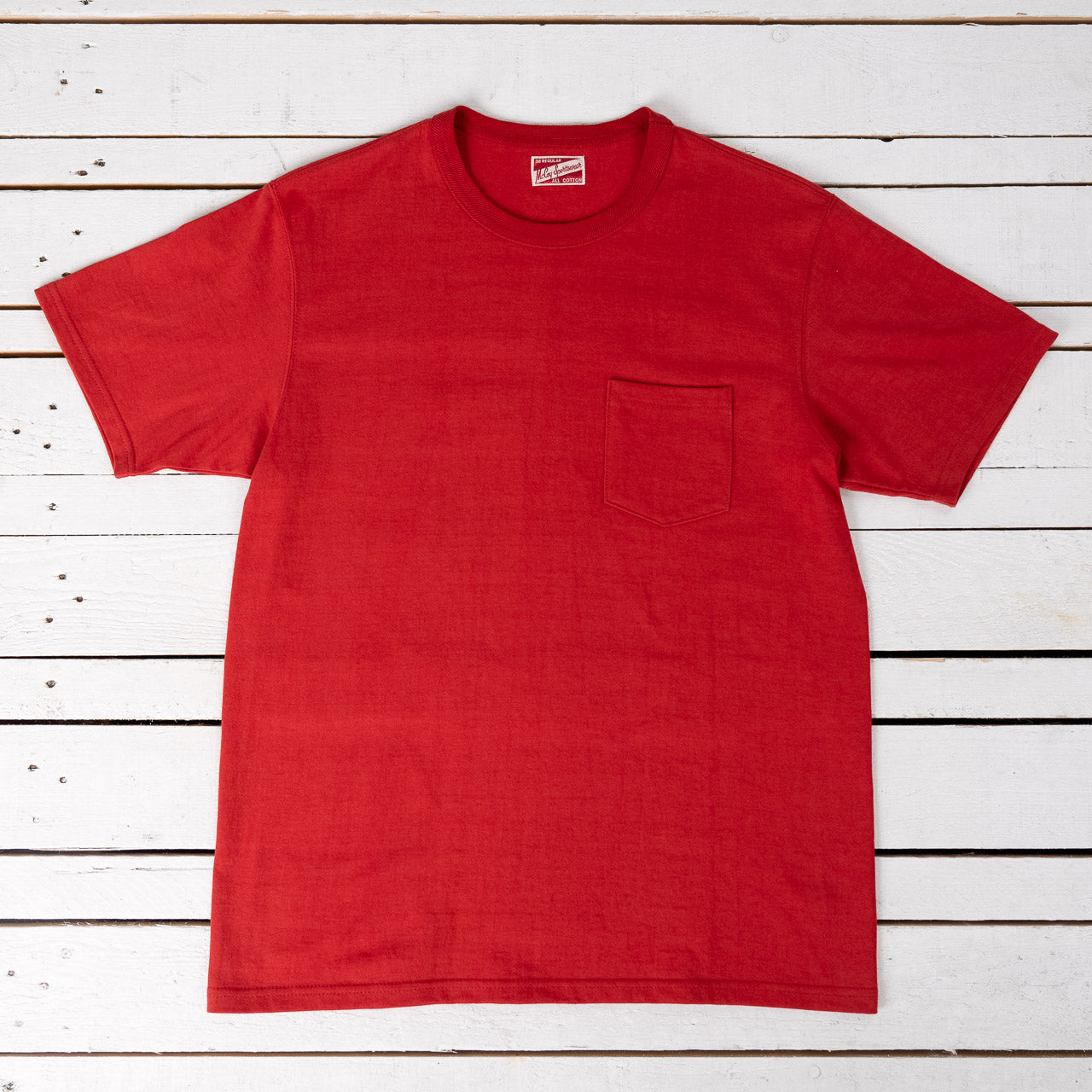 Joe McCoy Pocket Tee Cherry