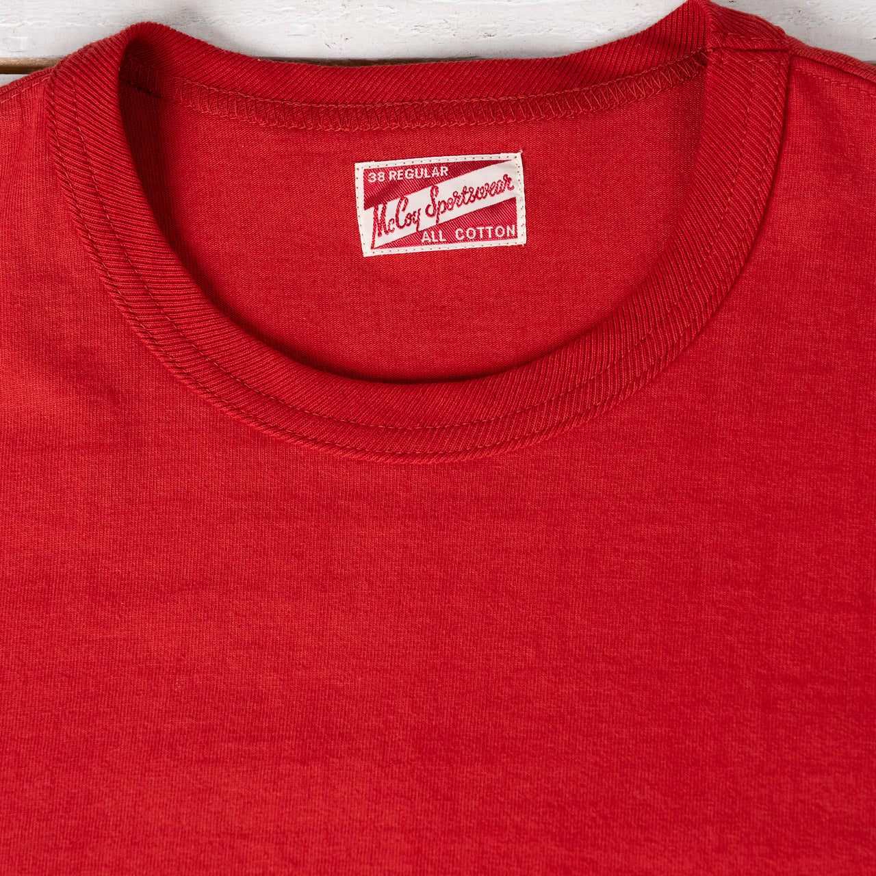 Joe McCoy Pocket Tee Cherry
