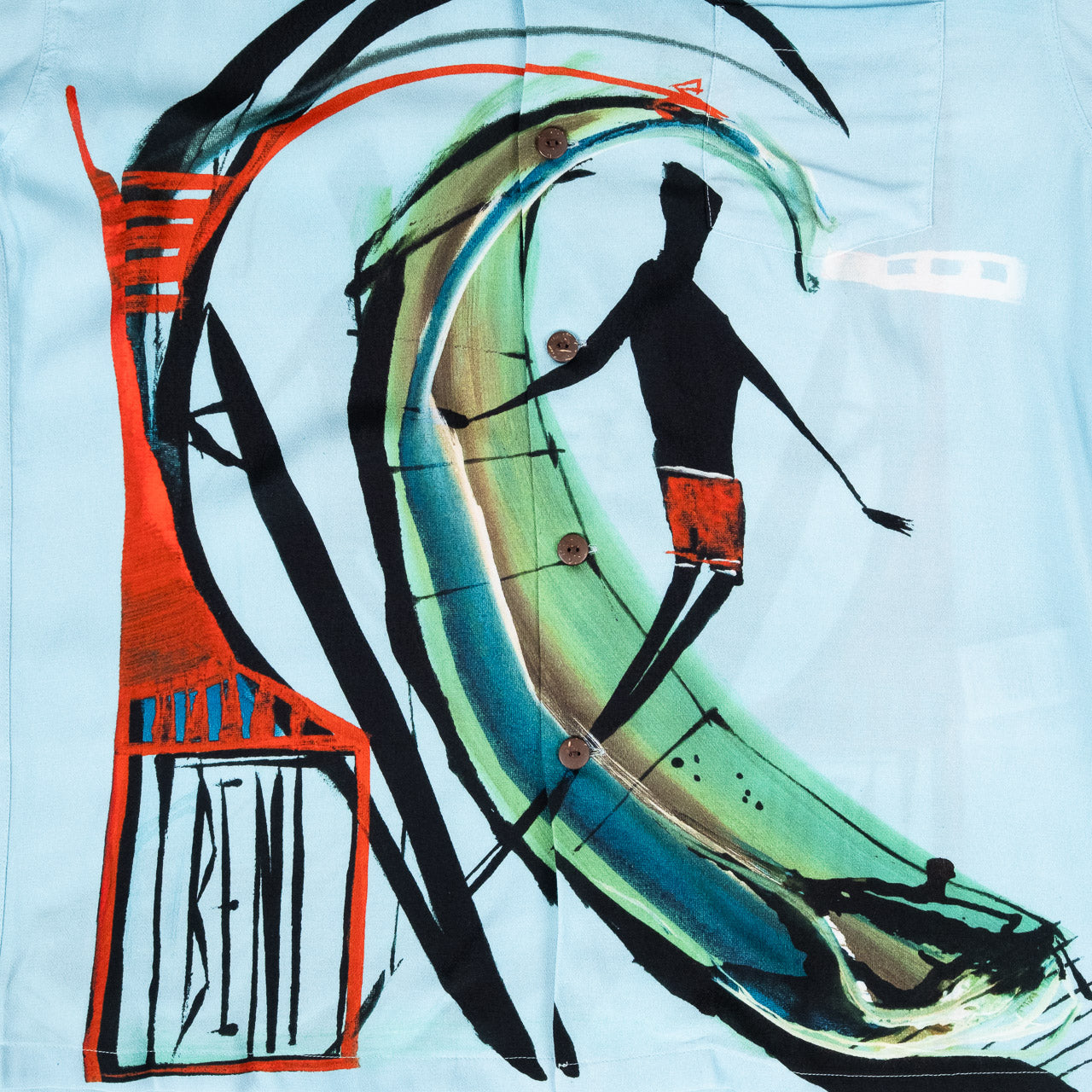 Brian Bent Hawaii Hemd