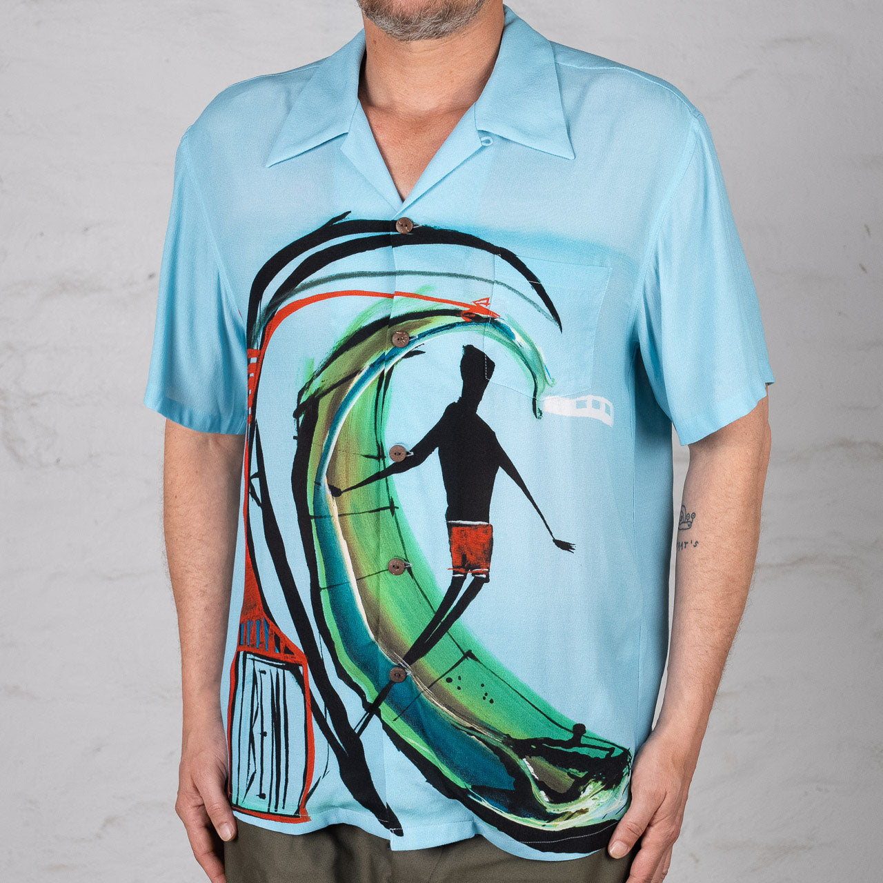 Brian Bent Hawaiian Shirt