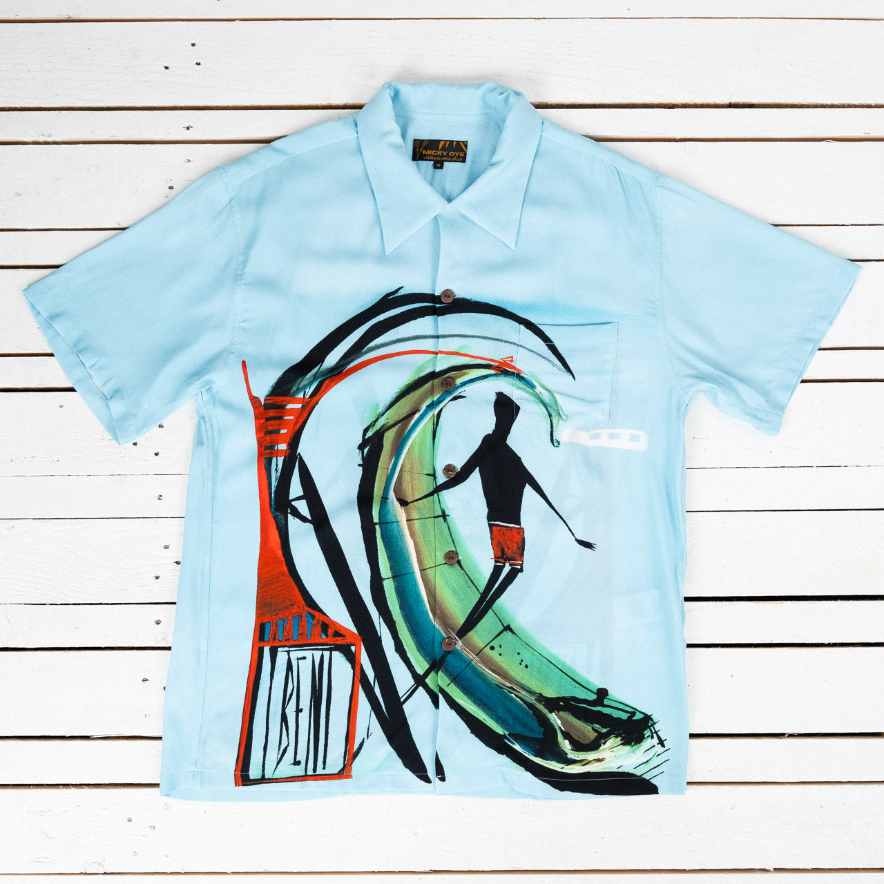 Brian Bent Hawaii Hemd