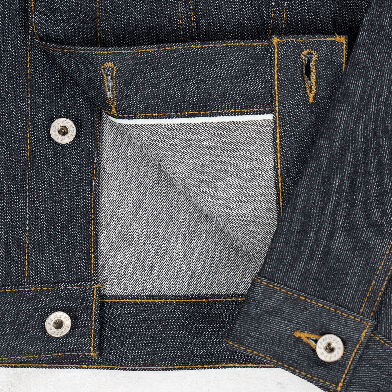 Denim Jacket Left Hand Twill Selvedge