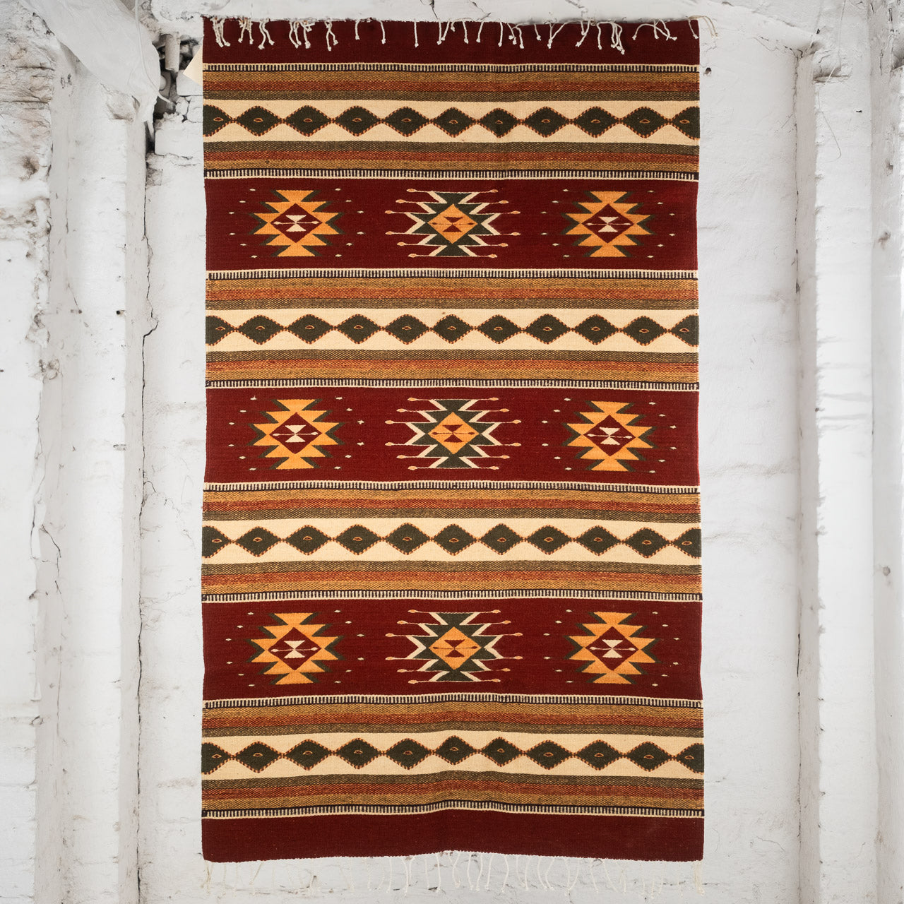 Oaxaca Carpet wallpaper Zapoteco 165 x 100cm