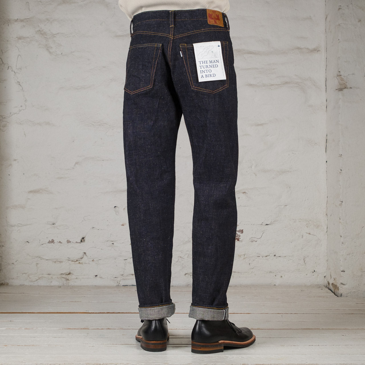 0611 15,5 oz. Slub Nep Relax Fit Jeans