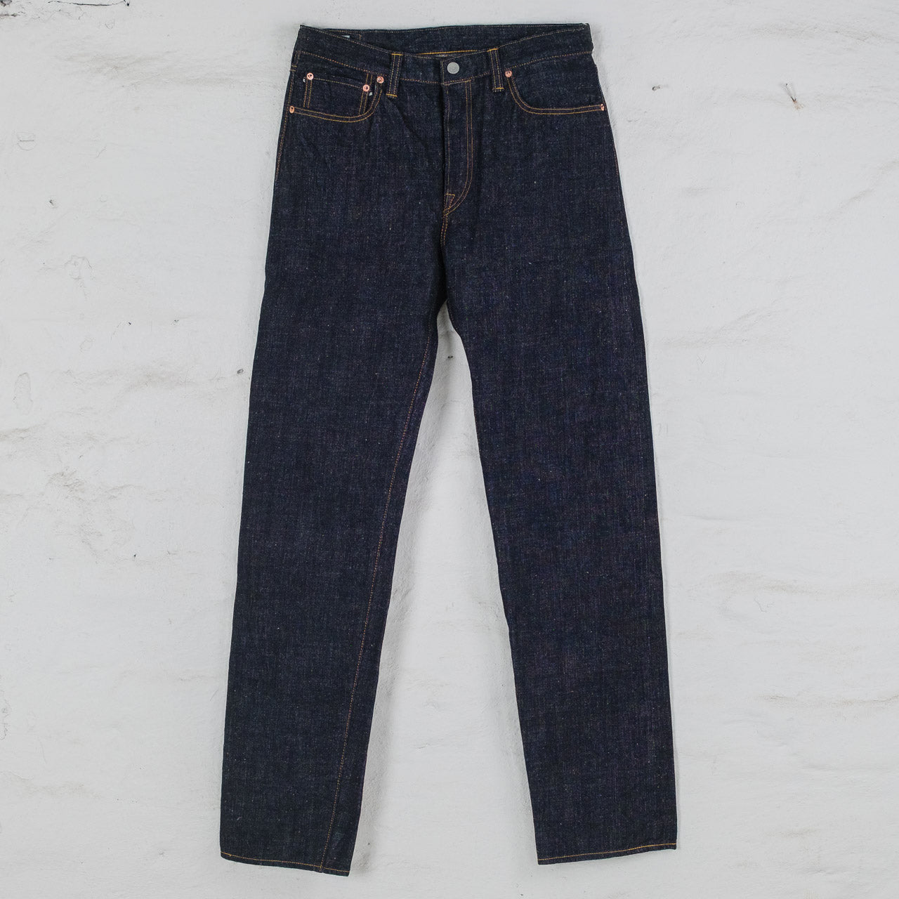 0611 15,5 oz. Slub Nep Relax Fit Jeans