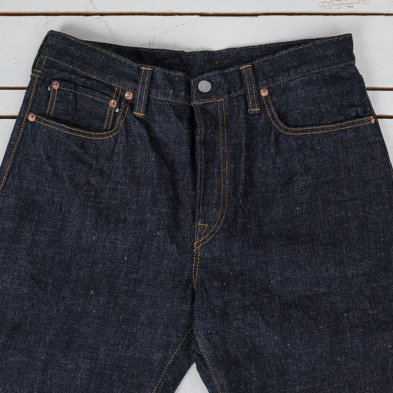 0611 15,5 oz. Slub Nep Relax Fit Jeans