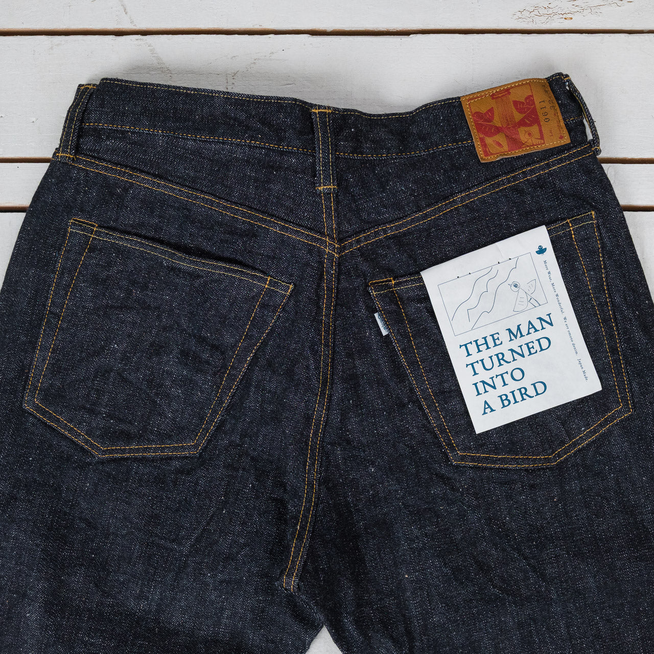0611 15,5 oz. Slub Nep Relax Fit Jeans