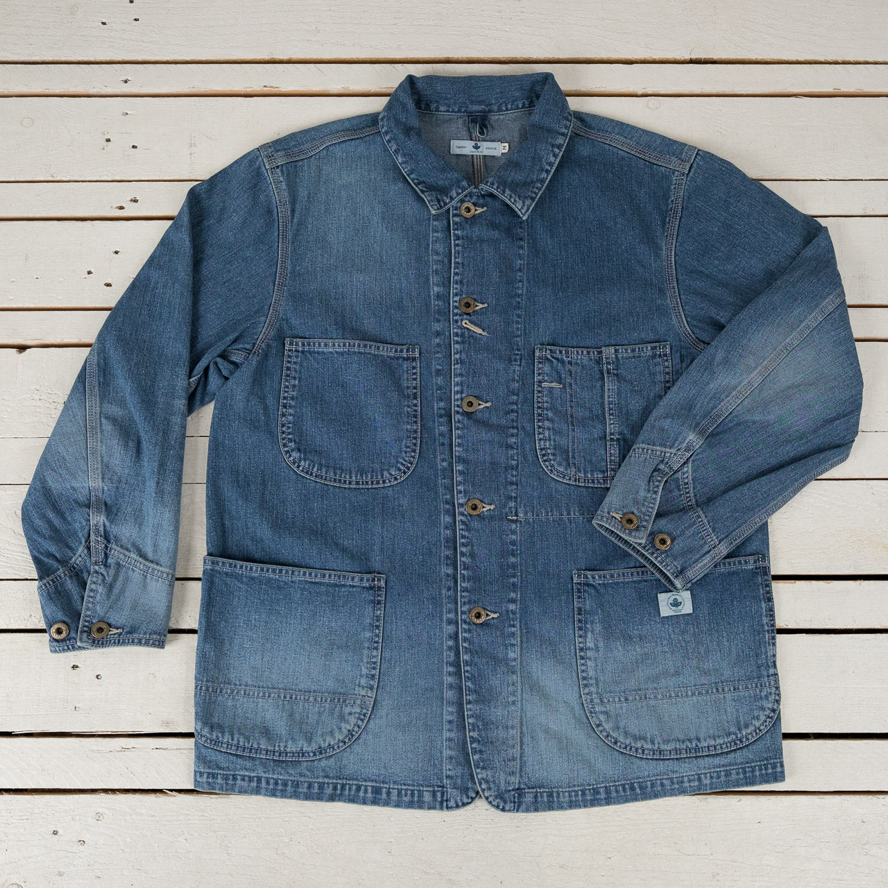 11.5 oz. Nep Denim 30's Coverall 3Years Wash